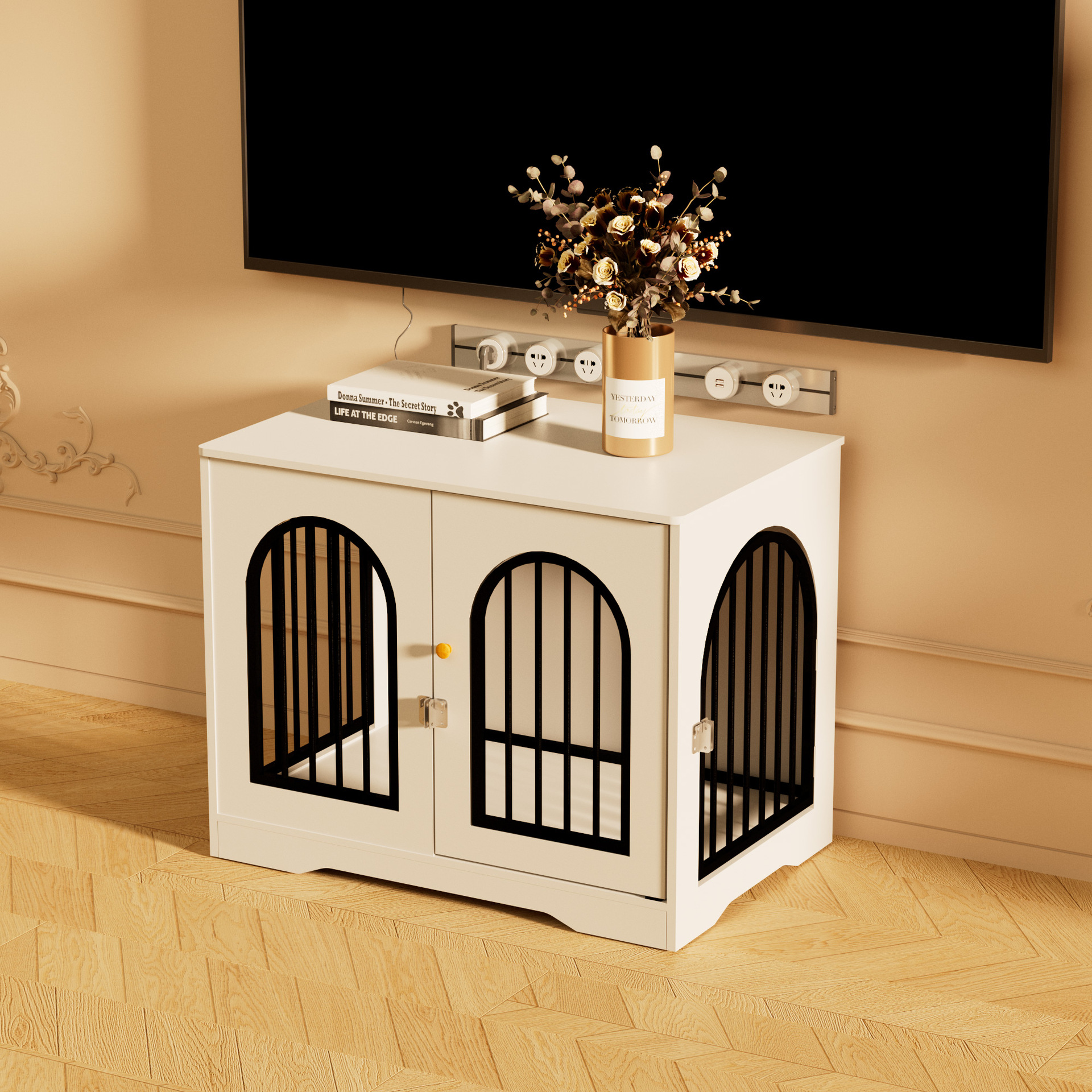 Dog Cage Small To Medium-sized Furniture-style Side photo 4