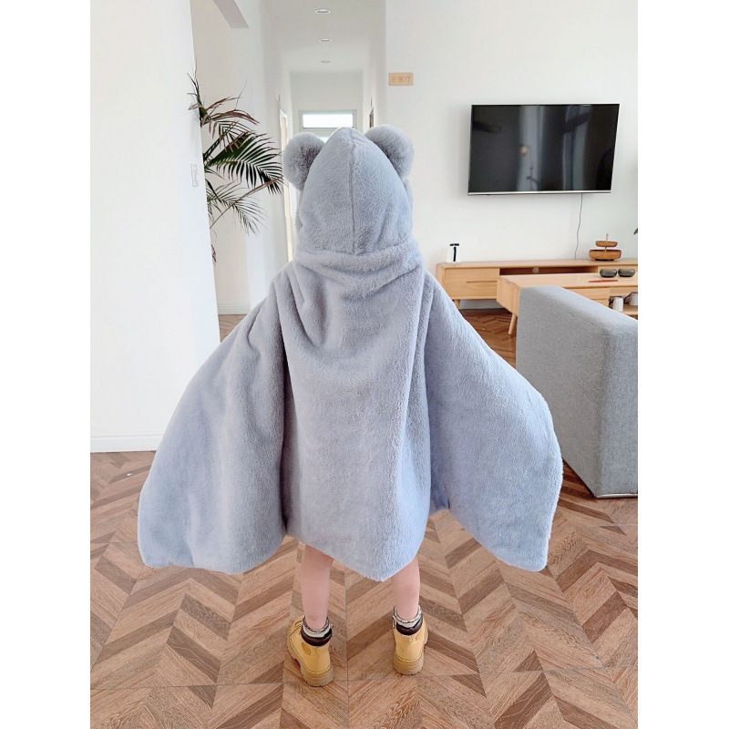 Thickened Warm Blanket For Autumn And Winter Nap Blanket Cape photo 3