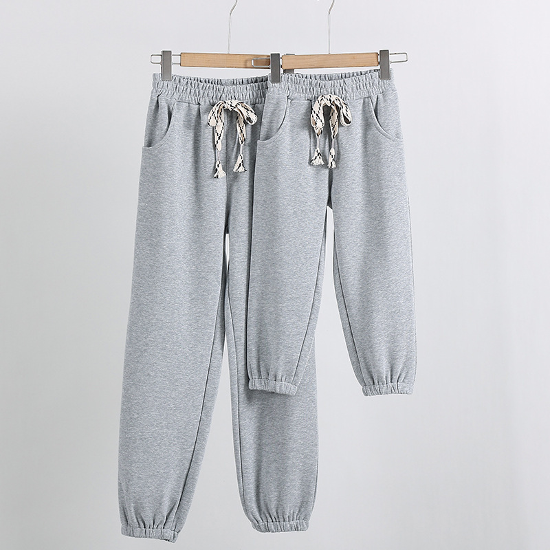 Korean-style Fleece-lined Thickened Sweater Street-Style Fashionable Hooded Set photo 5