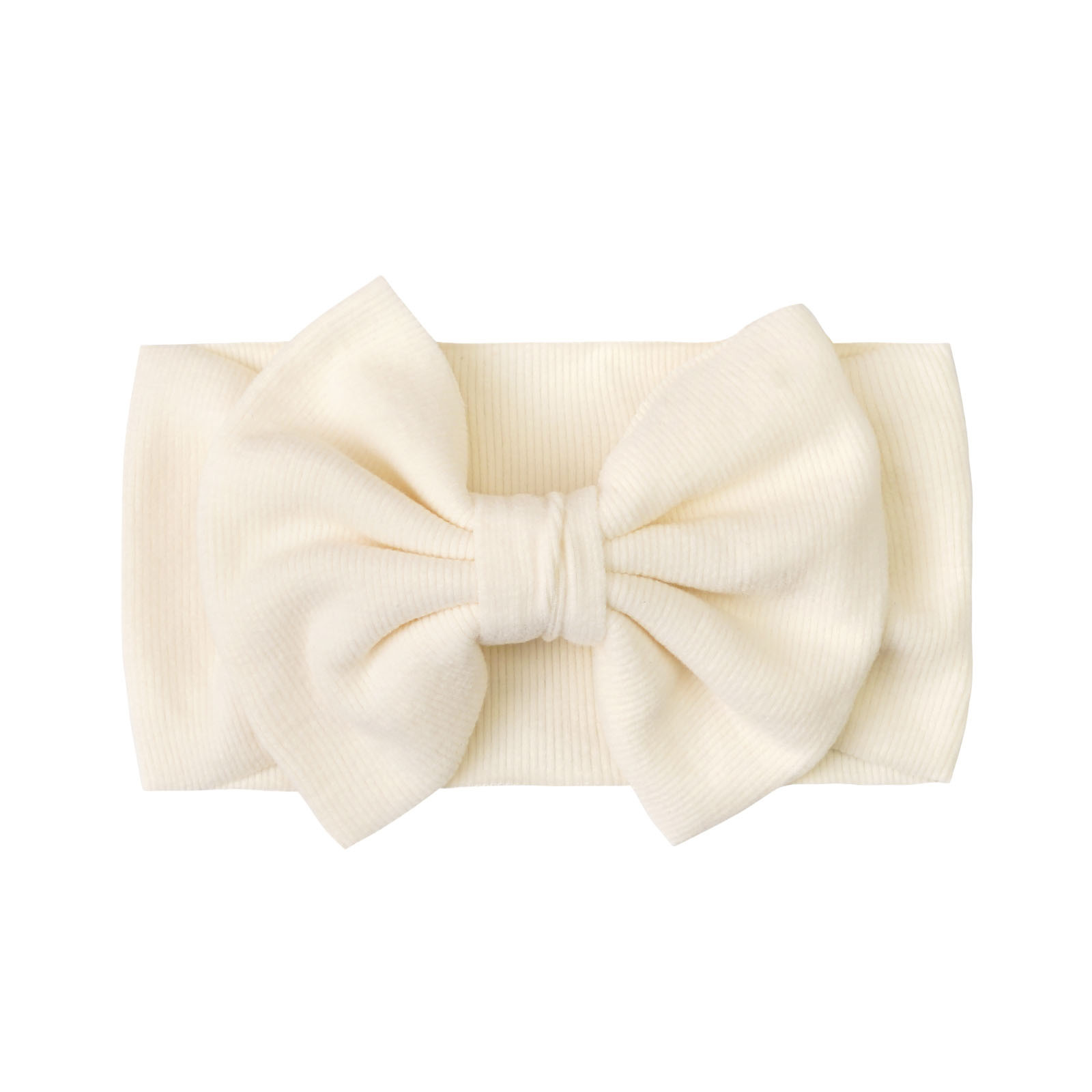 Wide-brimmed Ribbed Headband With A Large Bow photo 8