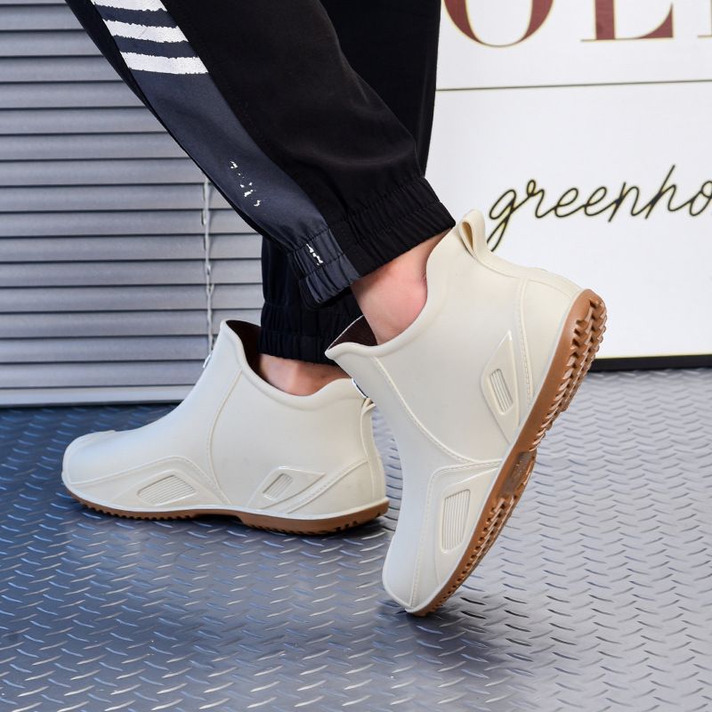 Waterproof Non-slip Thick-soled Rain Boots For Kitchen Work photo 2