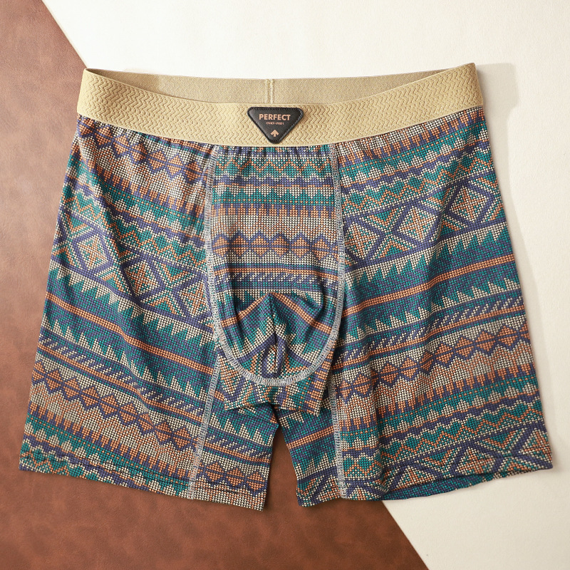 Retro Ethnic Style Men's Athletic Boxer Briefs photo 7