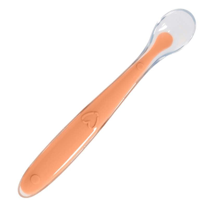 Baby Silicone Spoon With Soft Tip Soup For Training photo 3