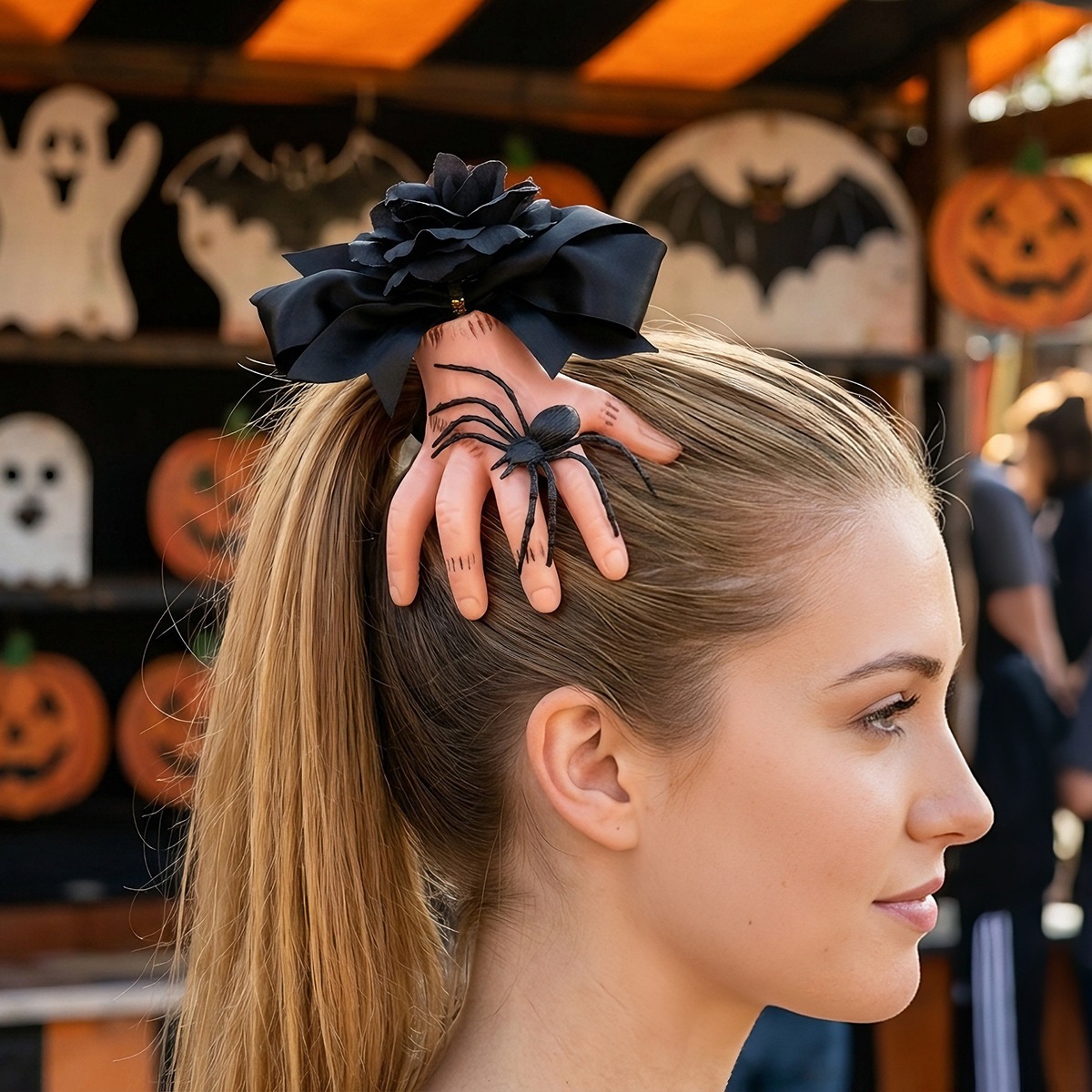 Halloween Realistic Severed-hand Hair Clip Hair Accessory photo 6