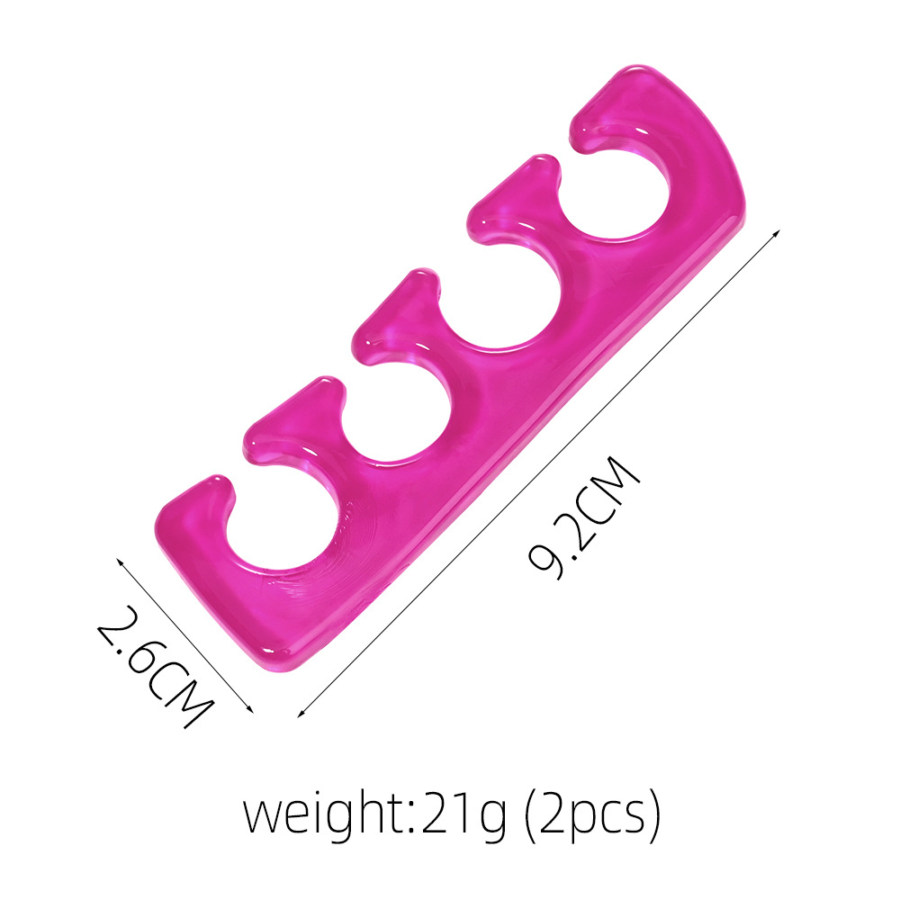 Reusable Silicone Nail Art Finger Separator photo 2