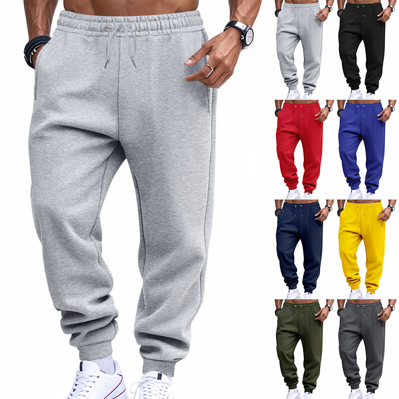 Men's Sporty Casual Fitness Sweatpants photo 2