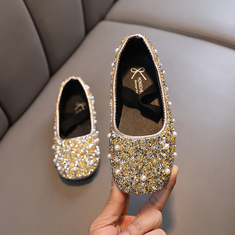 Fashionable Square-toe Bow-knot Girls Shoes photo 7