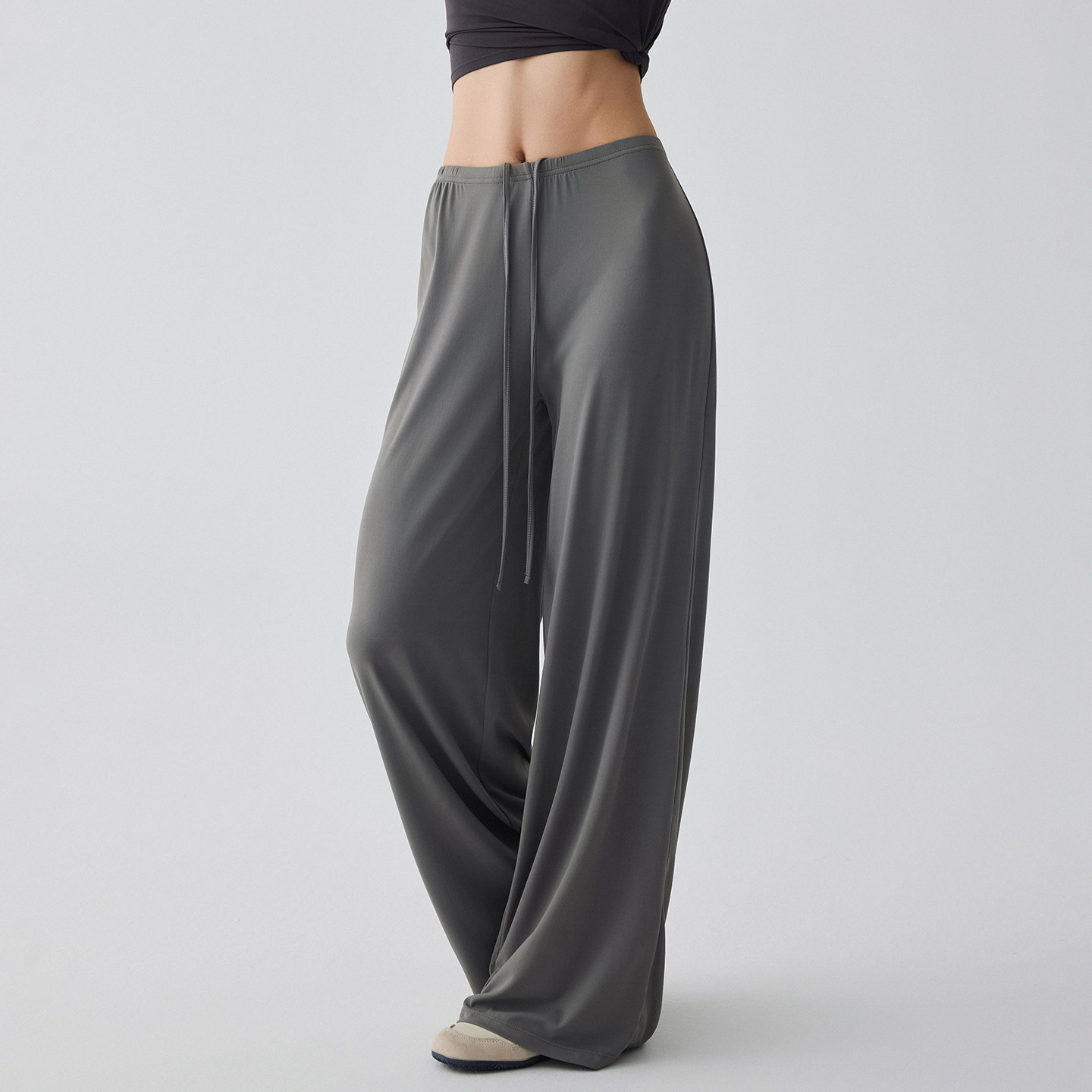 Loose-fitting High-elasticity Yoga Pants Quick-drying Casual Wide-leg Running And Fitness Pants photo 2