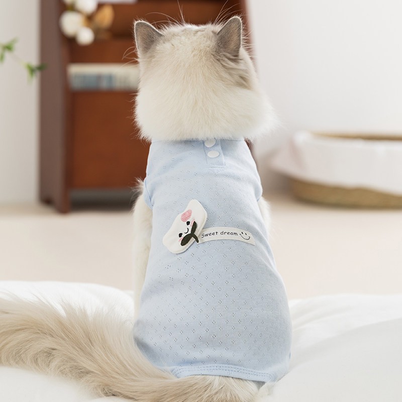 Cat Clothing Belly-covering Garment Spayneuter Suit Kitten Vest photo 4