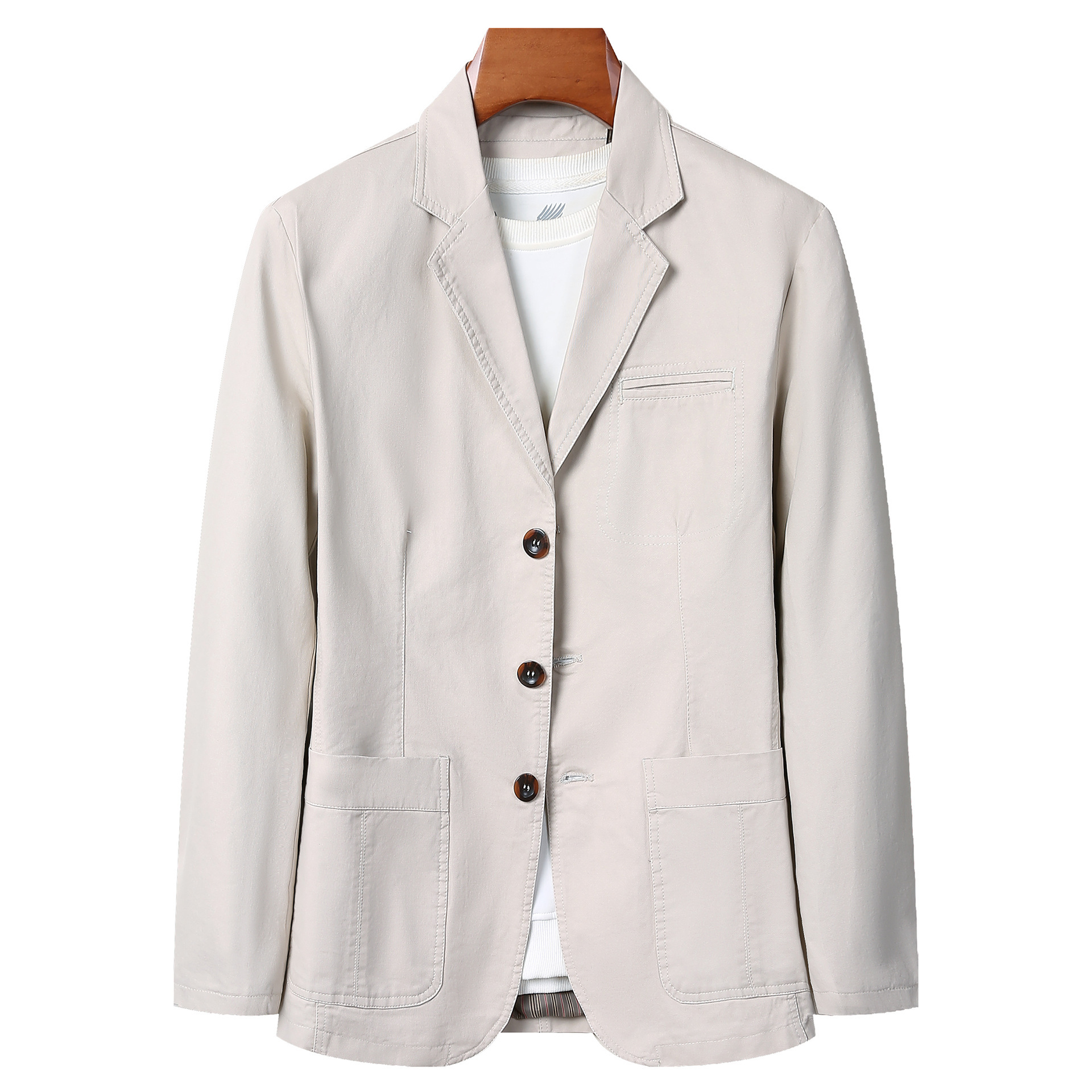 Versatile Men's Loose-fit Plus-size Business Jacket photo 3