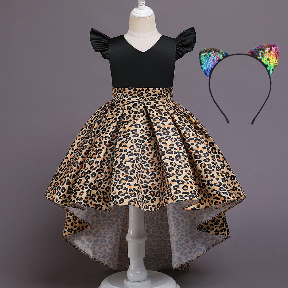 Children's Halloween Party Fashion Show Dress photo 5
