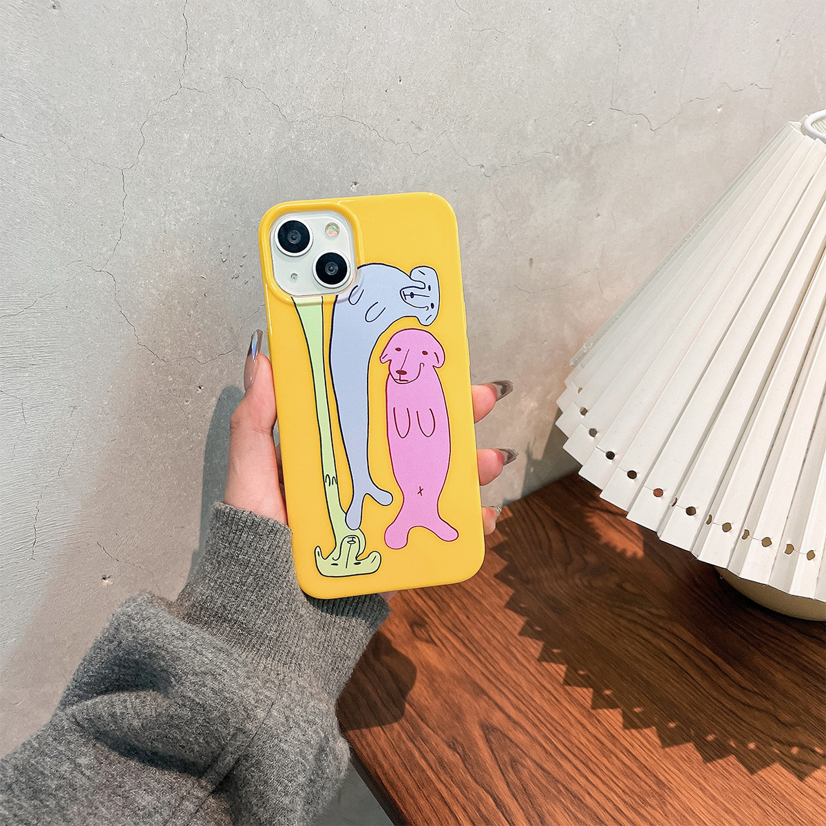 All-inclusive Anti-fall Cartoon Sausage Dog Phone Case photo 1
