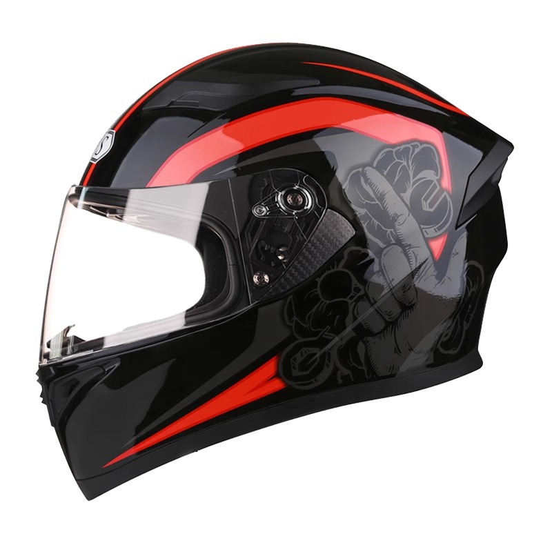 Motorcycle Helmet Mens Retro Chopper Aish Full-Cover Cool Electric Bike Safety Helmet photo 4