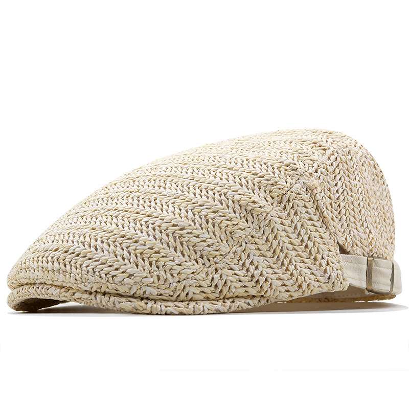 Men's Simple Breathable Summer Sun Hat Beret photo 8