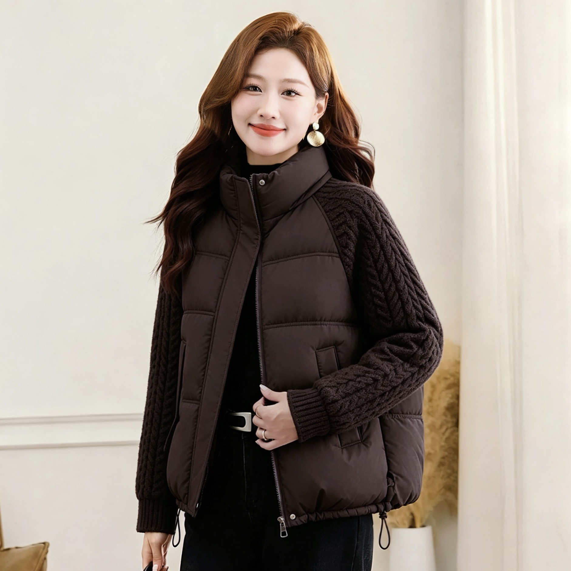 Loose-fitting Slimming Fashionable And Warm Coat photo 5
