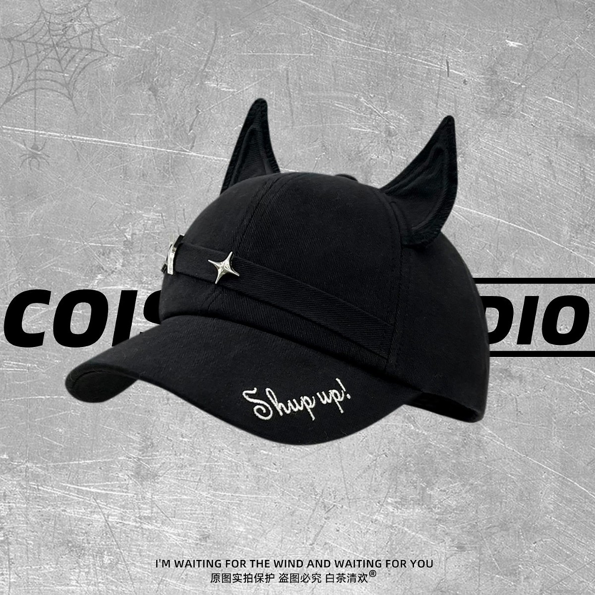 New Fox-ear Color-block Baseball Cap photo 8
