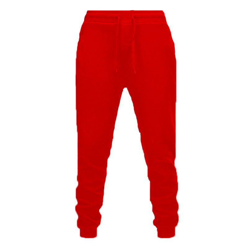 Men's Casual Sports Solid Color Trousers photo 2