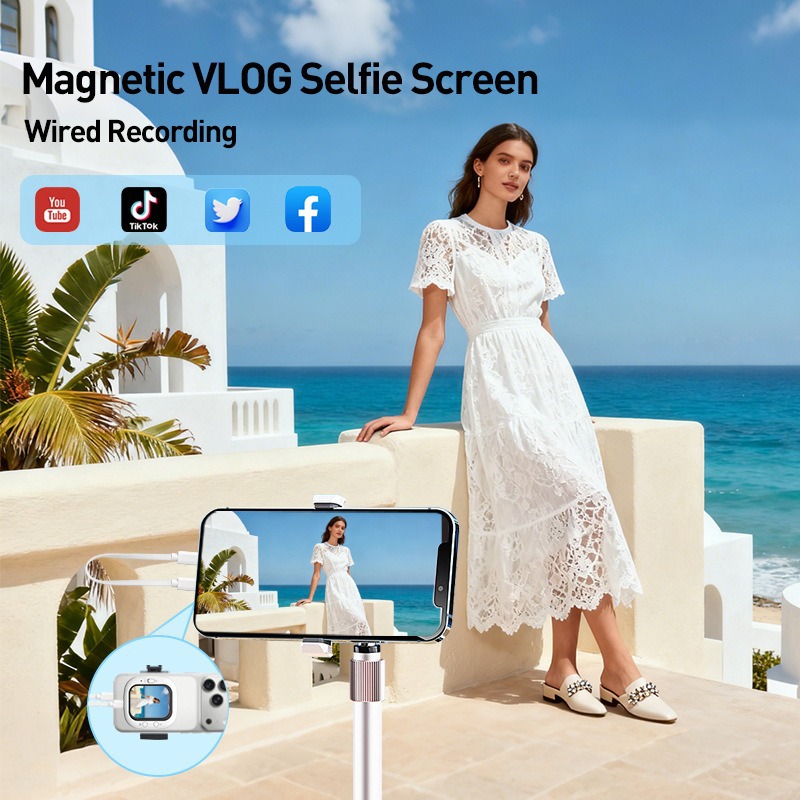 Internet Celebrity Selfie Live Streaming Mini Phone Screen Mirroring Device photo 3