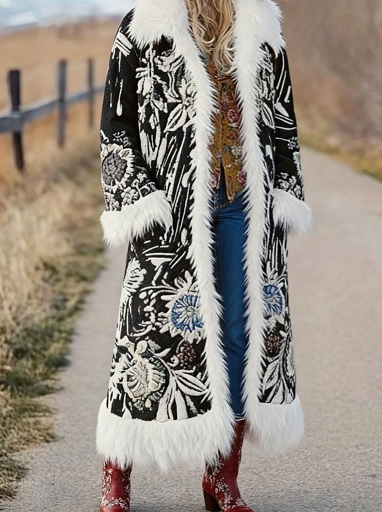 Western-style Vintage Denim Coat For Women European And American Style photo 3