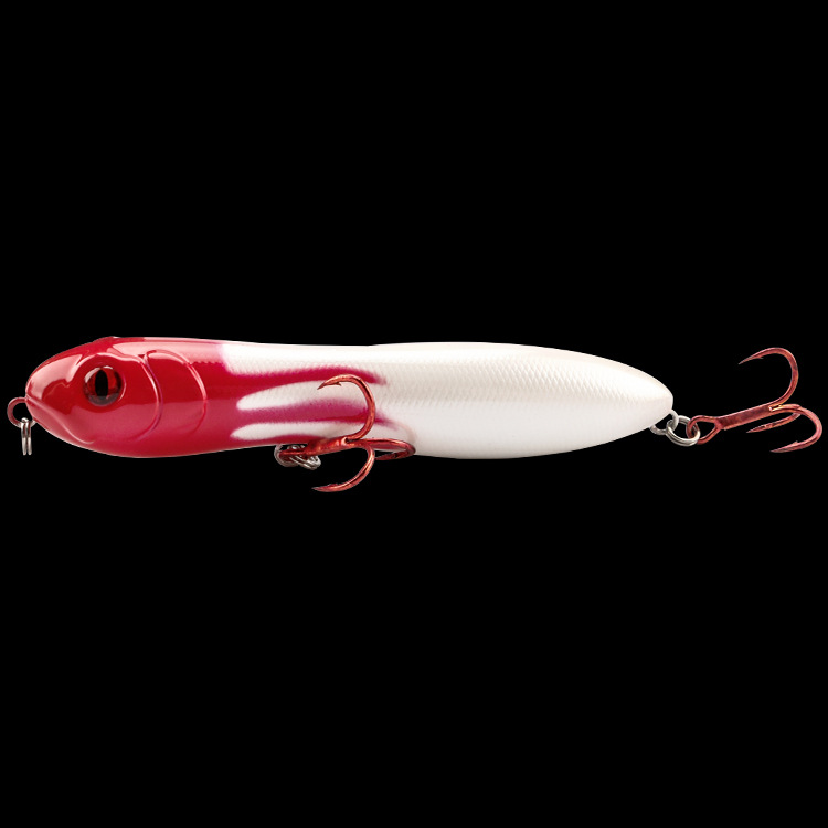 Plastic Bionic Snake-head Pencil Lure With Rattle, Artificial Fishing Lure photo 7