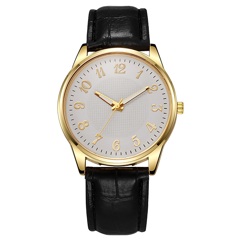 Quartz Mens Business-style Alloy Luminous Luxury Wristwatch With A Leather-band Feel photo 6