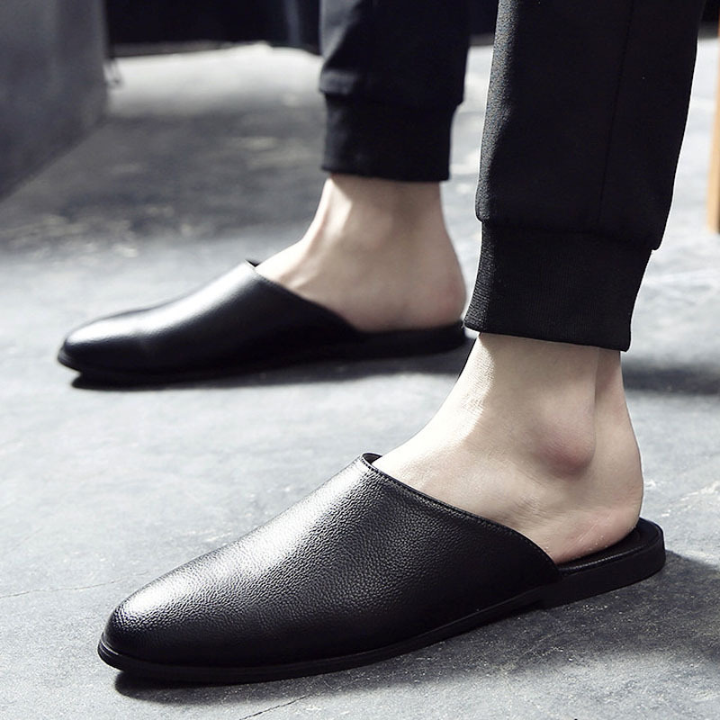 Mens Backless Fashionable Casual Half-slippers photo 1