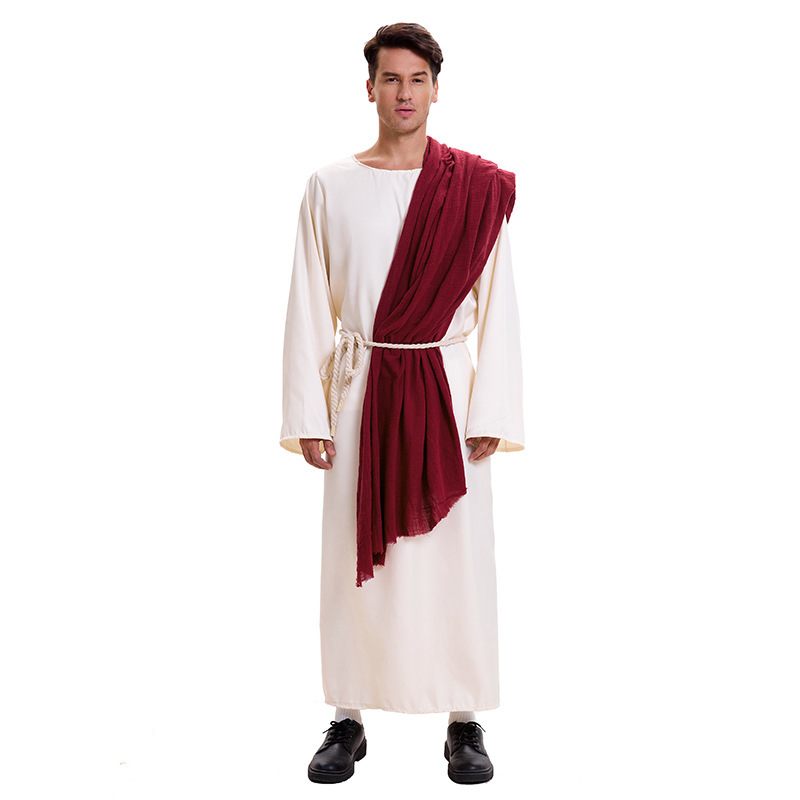 Medieval Cosplay Costume Retro Robe Set photo 6