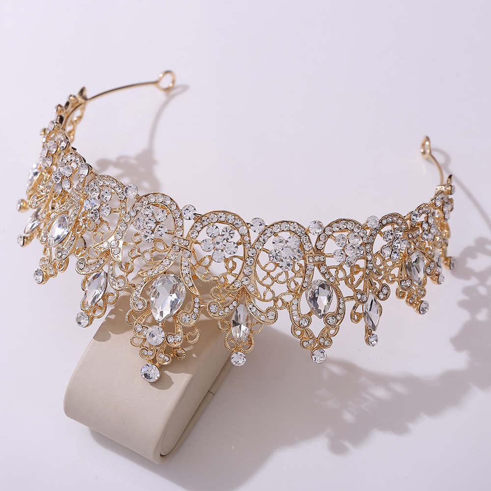 New European And American Crystal Bridal Headpiece photo 6