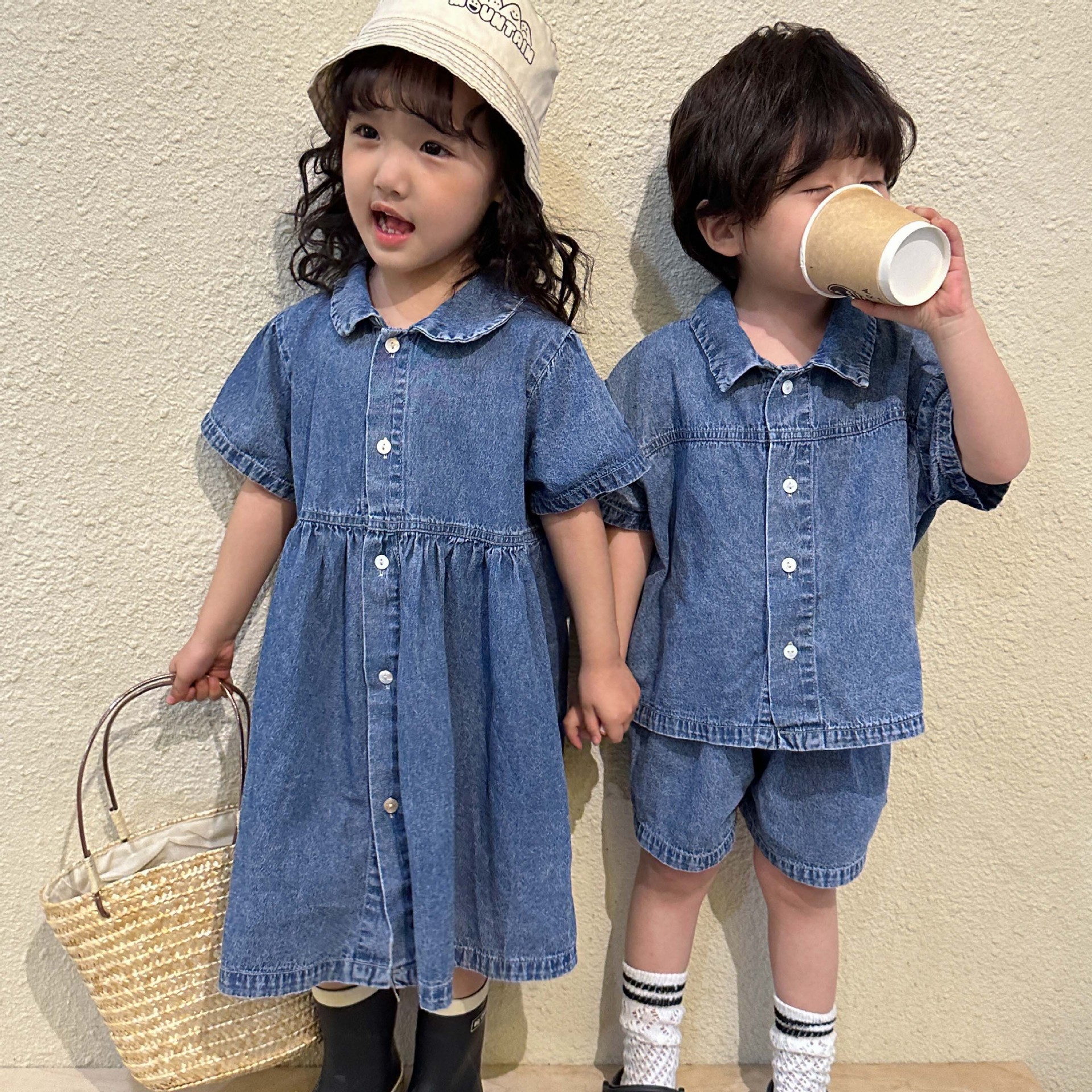 Girls' Summer Dress, Sibling And Parent-child Matching Outfits photo 3
