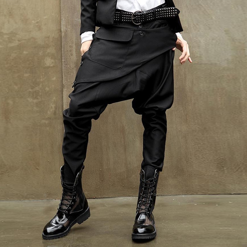 Design Casual Trousers In Black Versatile For Two Styling Options Fallwinter photo 2