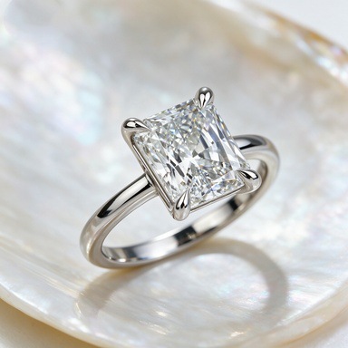 Luxury Zircon Rectangular Ring For Women Elegant Minimalist And Timeless photo 3