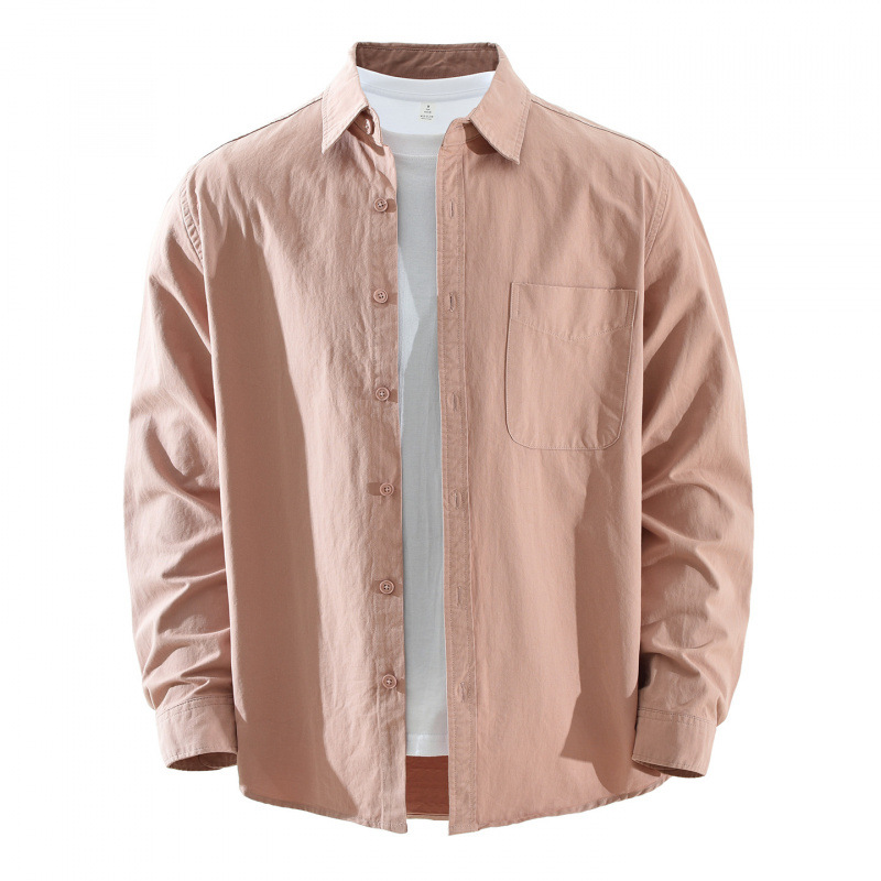 Japanese-style Simple And Fresh Long-sleeve Shirt photo 6
