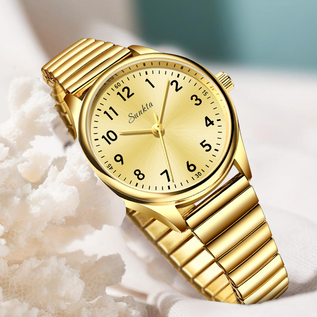 Fashionable Casual Minimalist And Compact Womens Watch Quartz Wristwatch photo 1