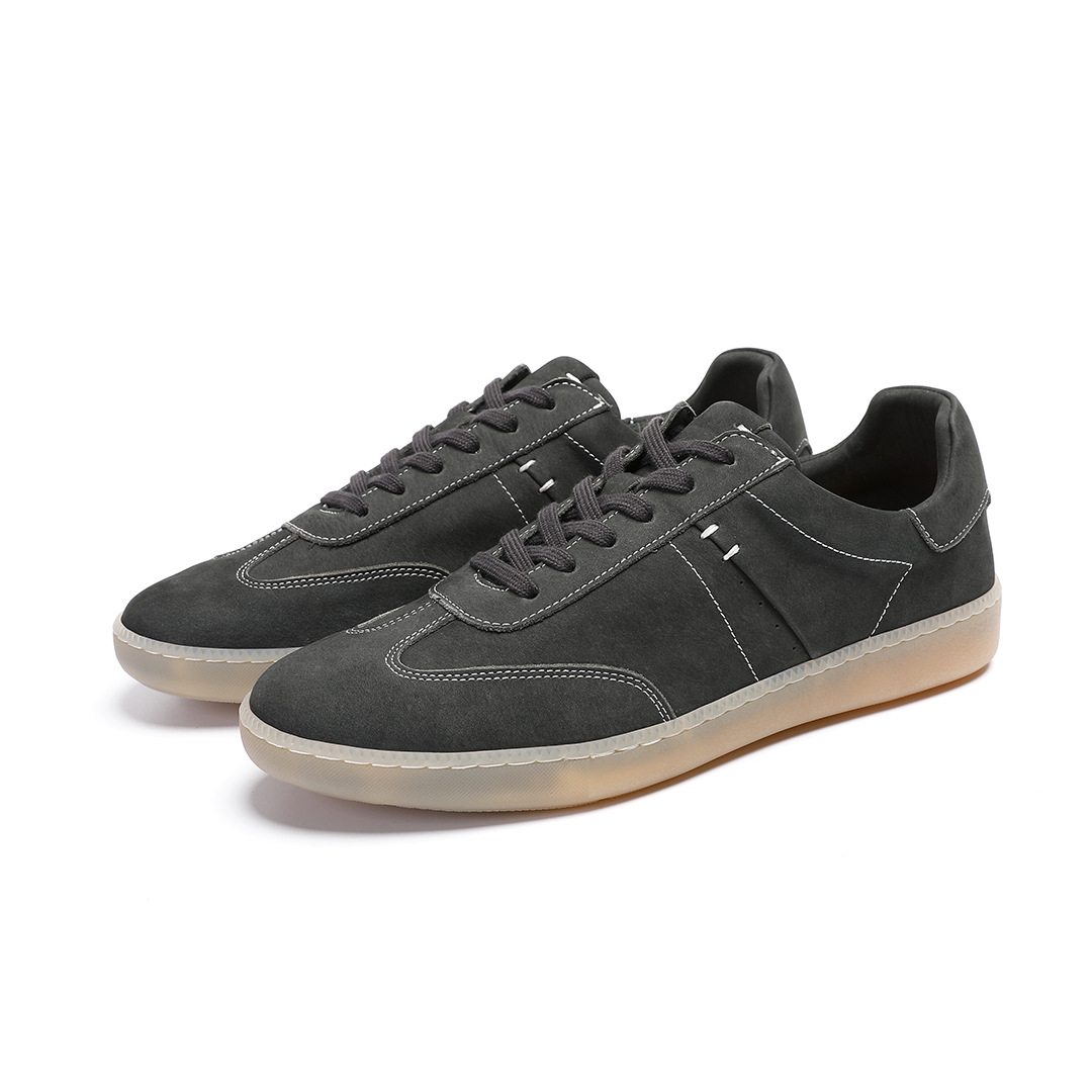 Water-washed Leather Versatile Mens Shoes With A Thin Sole And A Premium Feel photo 8