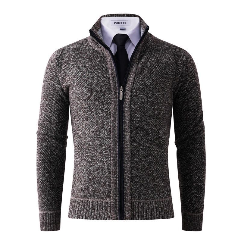 Thickened Men's Sweater Knitted Cardigan photo 3
