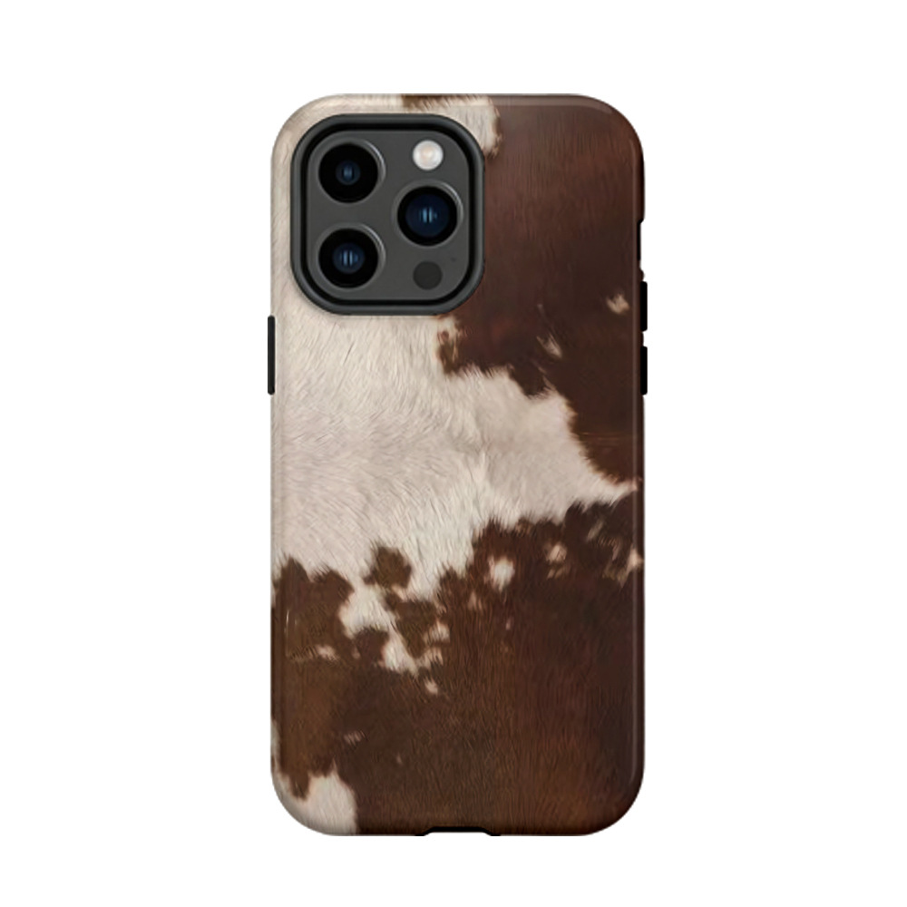 Stylish 2-in-1 Double-layer Glossy Phone Case photo 4