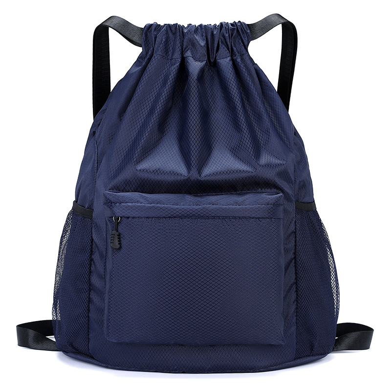 Simple Drawstring Cinch Bag Travel Backpack photo 3