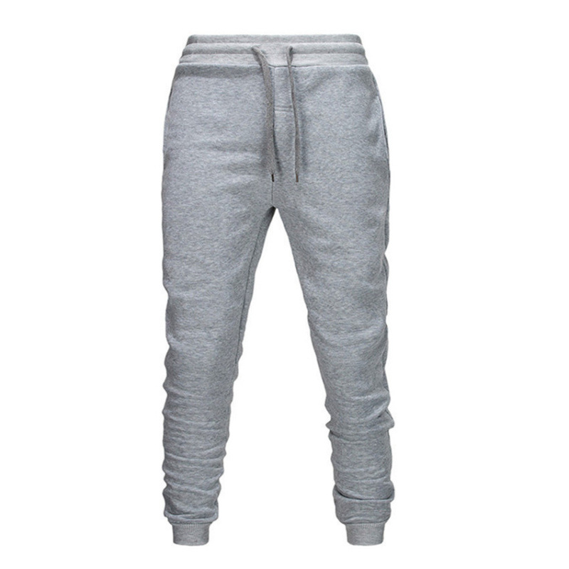 Men's Casual Sports Solid Color Trousers photo 8