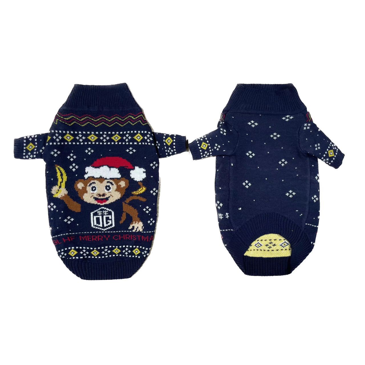 Christmas Pet Knitted Sweater photo 3
