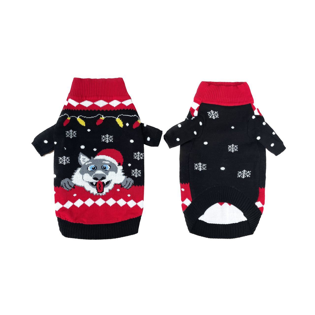 Christmas Pet Knitted Sweater photo 5