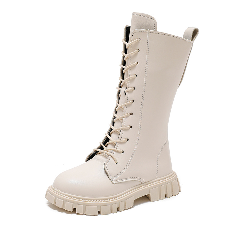 British-style Childrens Knee-high Boots For Girls photo 3