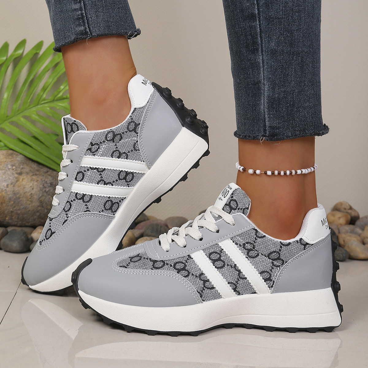 Spring And Summer New Thick Bottom Student Casual Shoes photo 5