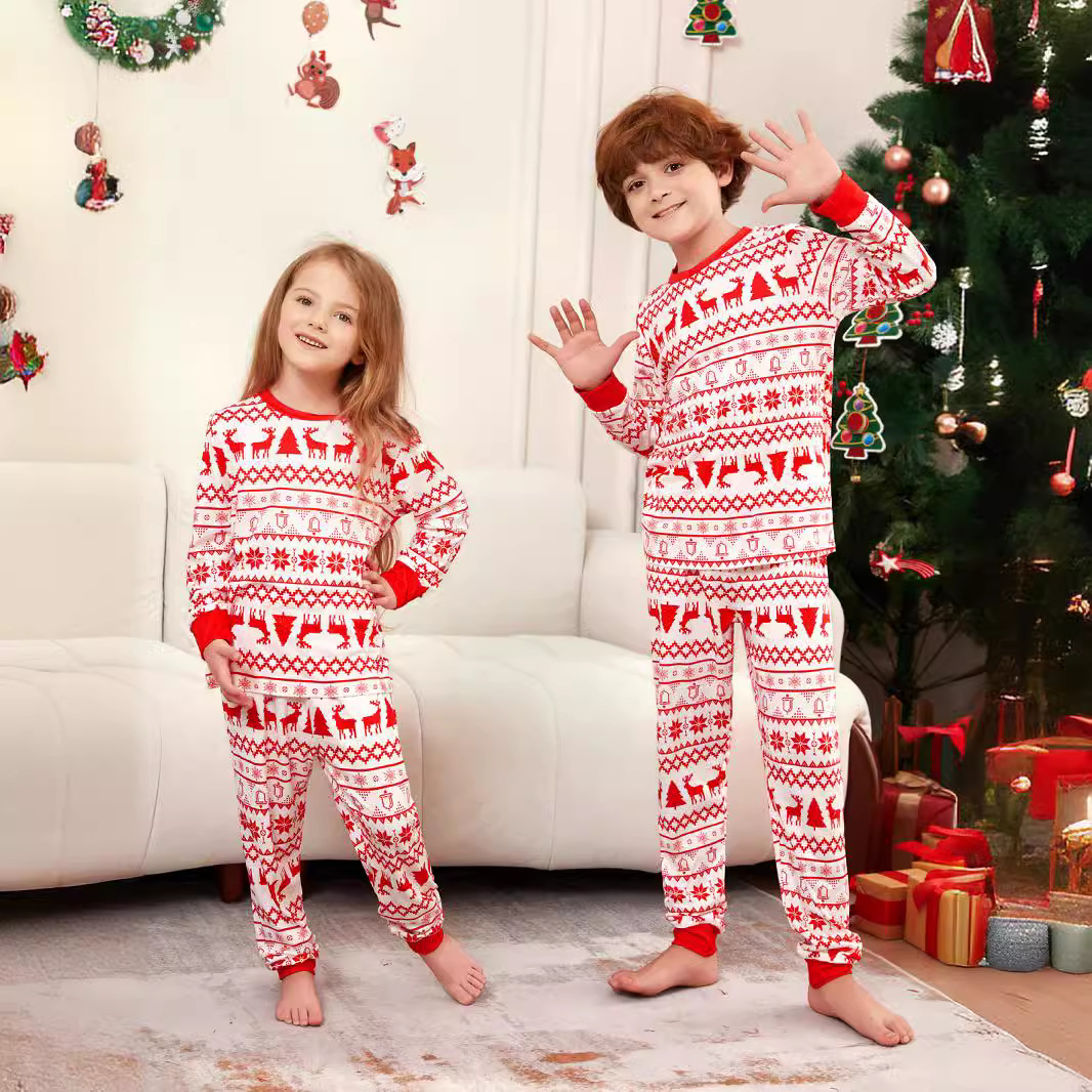 New Autumn Winter European And American Style Loungewear Pajama Set photo 5
