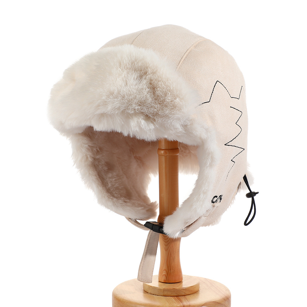 Mens Plush Warm And Thickened Ear Protecting Hat For Cold Weather photo 3