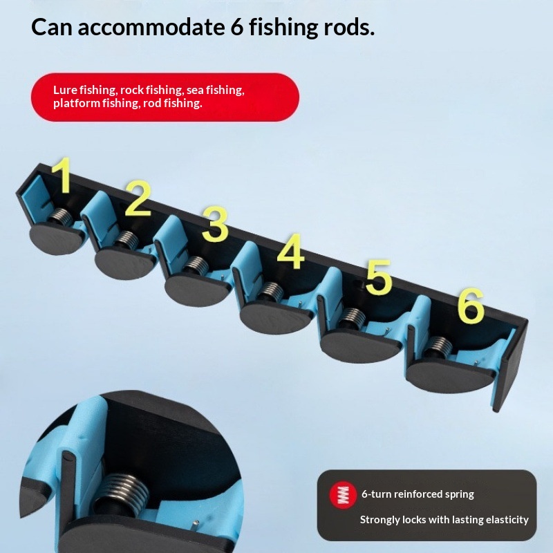 Fishing Rod Display Stand Vertical And Horizontal Brackets photo 1