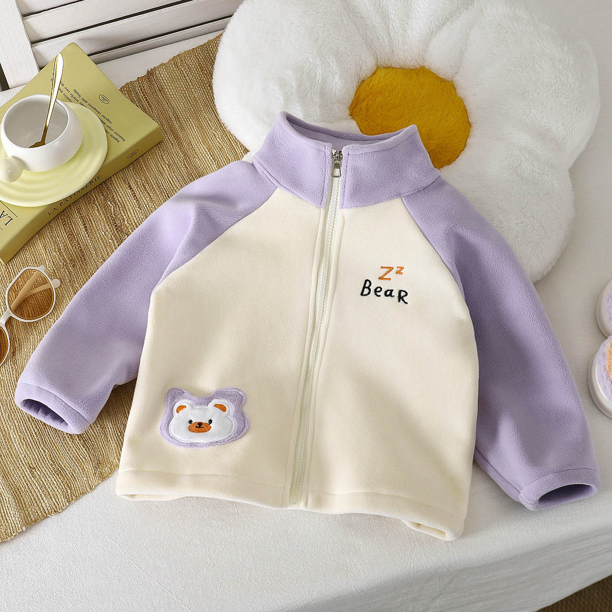 New Autumn And Winter Children's Cartoon Fleece Jacket photo 7