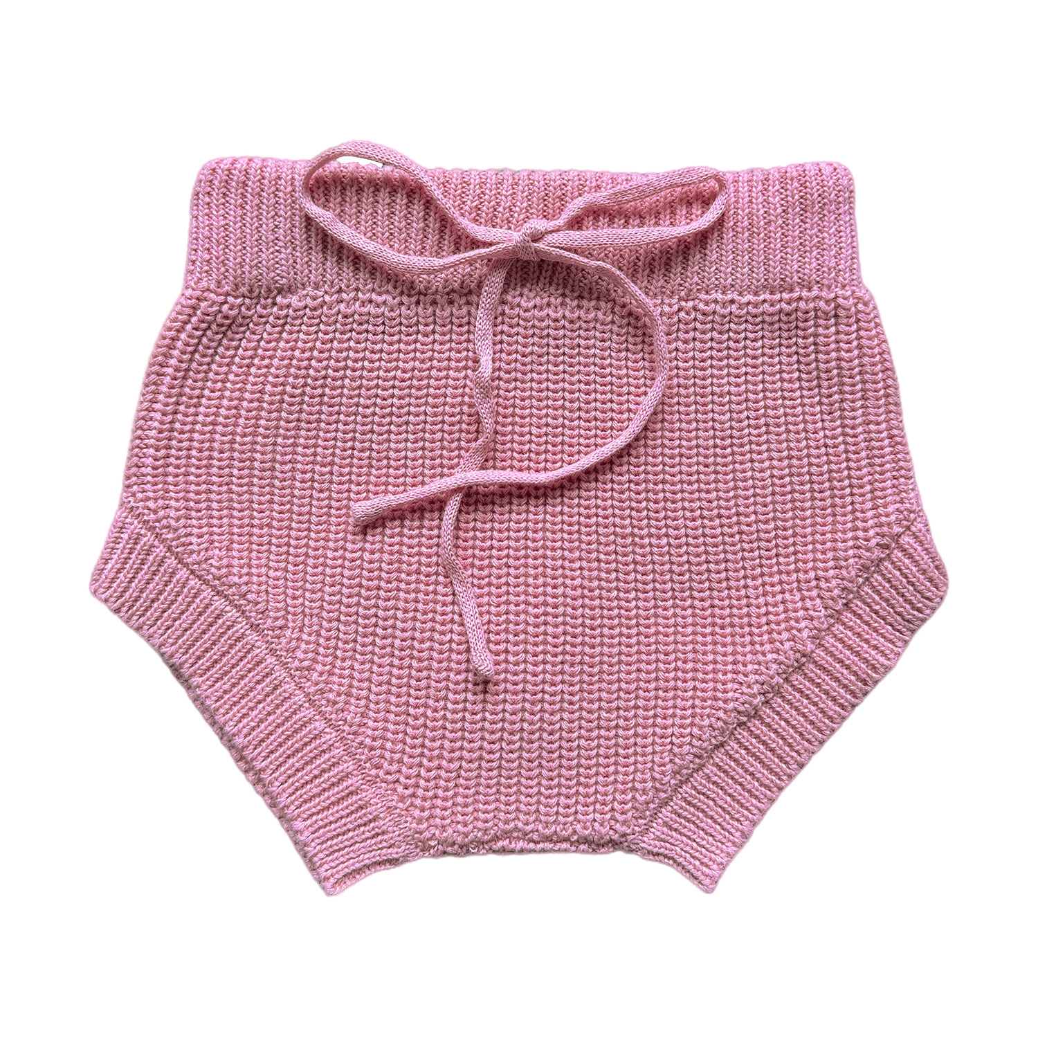 Solid-color Childrens Cornstitch Triangle Shorts photo 5