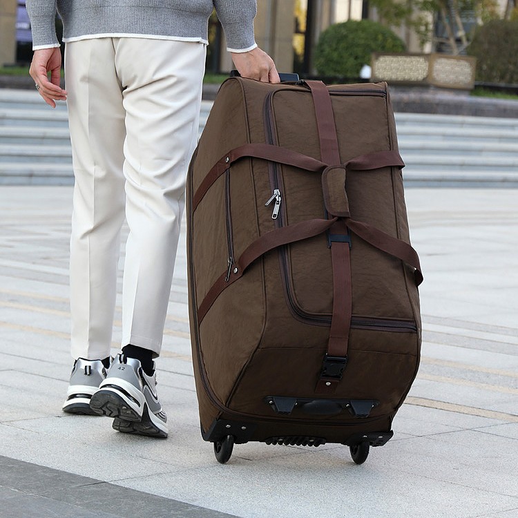 Large Wheeled Travel Checked Luggage Bag photo 5