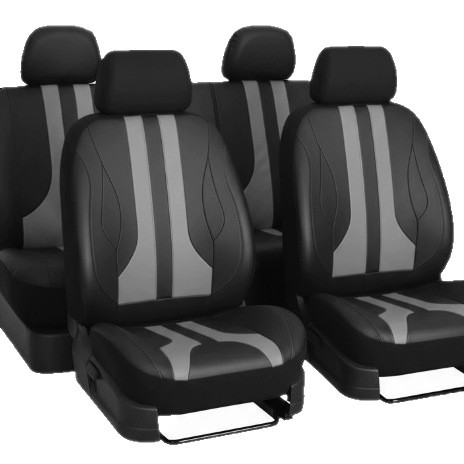 All-Leather Universal Diamond-Quilted Car Seat Covers photo 8