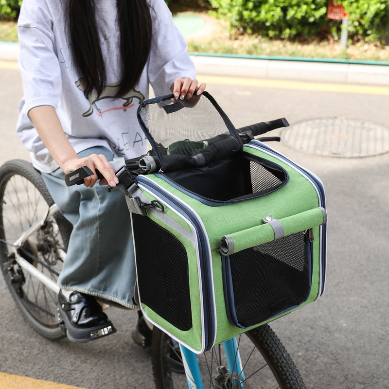 Portable Car Travel Cat Carrier photo 1